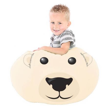 Paul The Polar Bear Bean Bag - Large