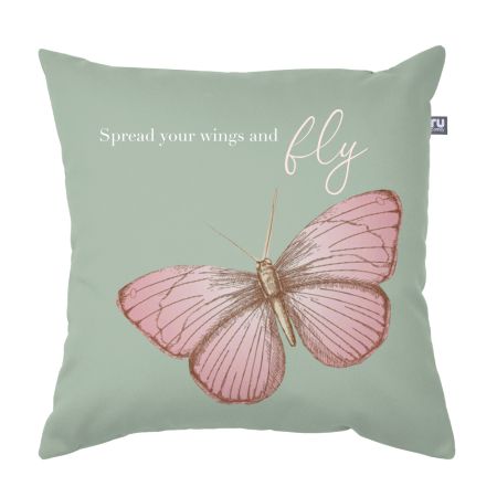 Printed Trend 40x40cm Secret Garden Cushion - Butterfly