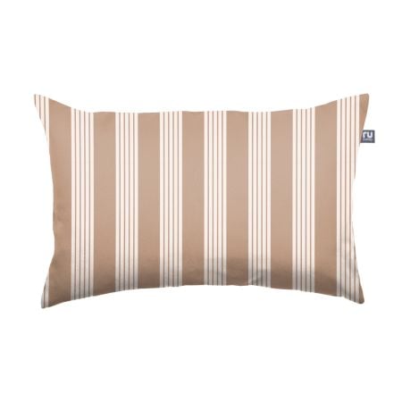 Printed Trend 40x60 Bolster Cushion - Taupe Stripe
