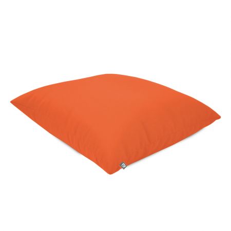 Floor Cushion Beanbag - Indoor/Outdoor - Orange