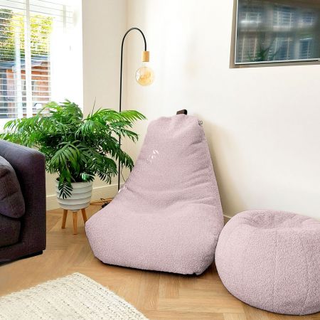 Snug Adult Chair - Dusky Pink
