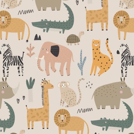 Printed Trend - Safari Friends Jungle