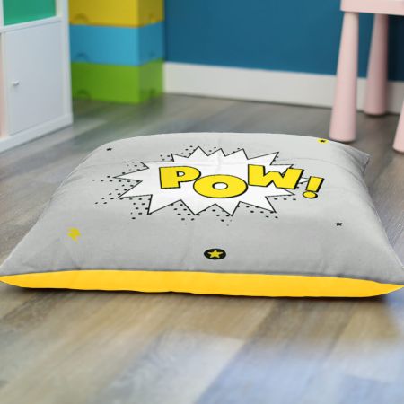Printed Trend Square Floor Cushion - Superhero