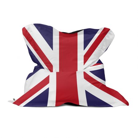Royal Union Jack Squashy Squarbie Bean Bag Adult Bean Bag