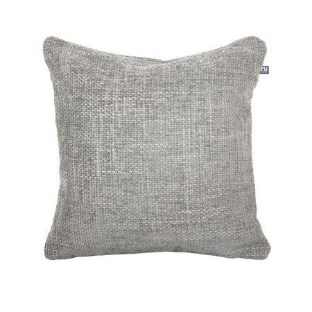 Weave Cushion - Platinum