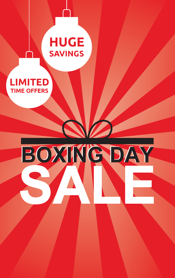 Boxing Day Sale Banner