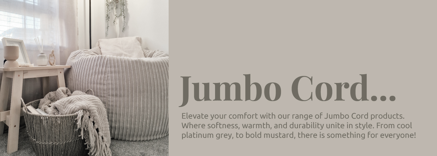 Jumbo Cord Collection Banner