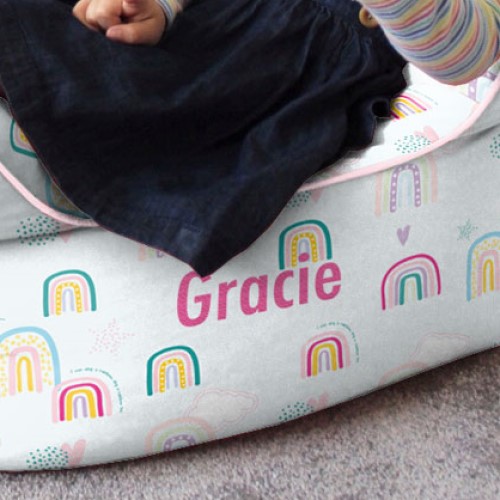 Personalised toddler beanbag armchair