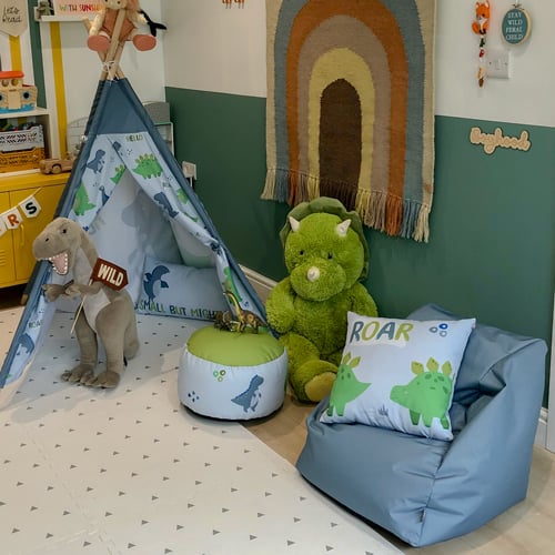 Dinosaur themed kids furniture collection