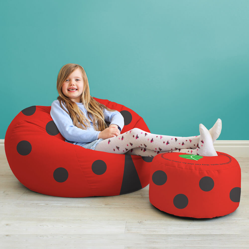 Ladybird Kids Stool rucomfy beanbags