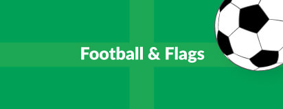 Football and Flag Beanbags