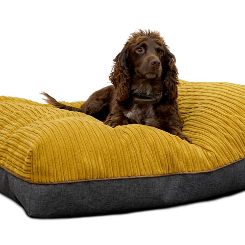 Large Jumbo Cord Dog Bed