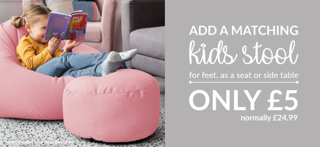 Why not add a kids stool to your Bean Bag for a fiver